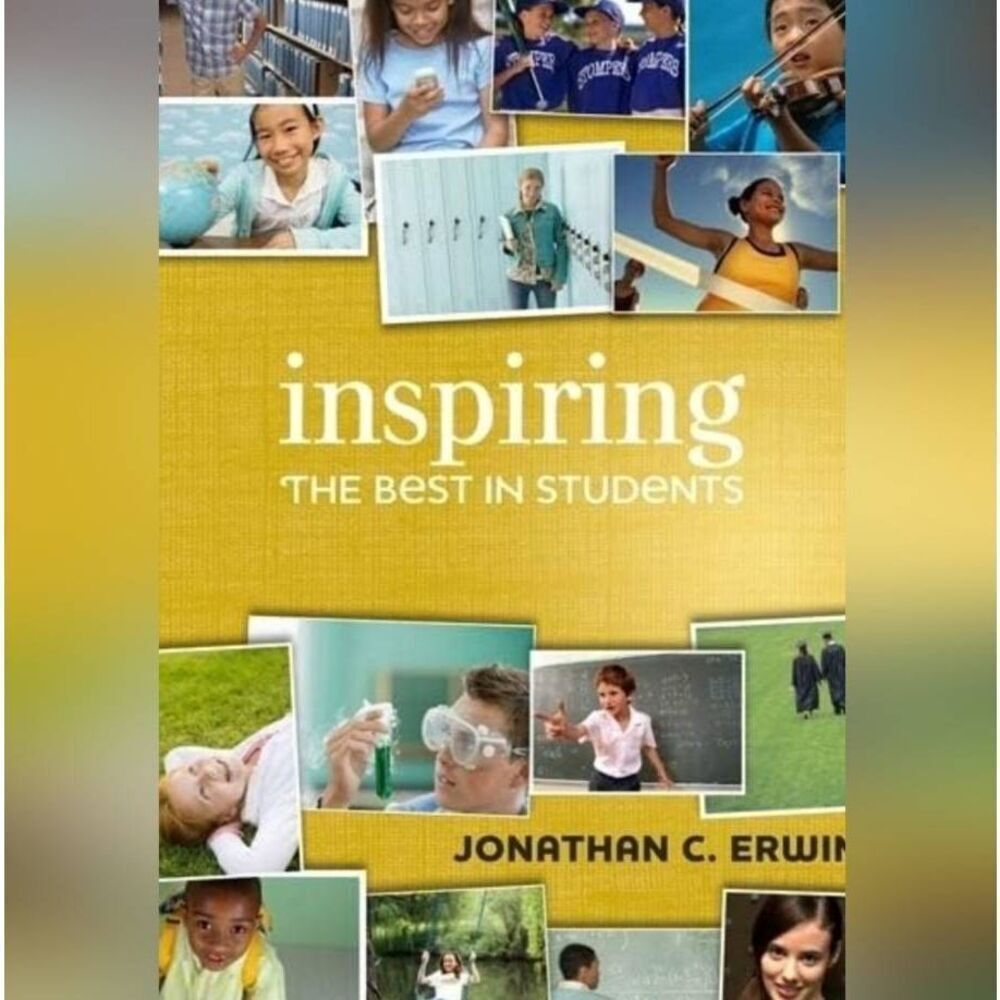 🔺️NWOT Inspiring The Best In Students Paperback Book - Picture 1 of 6